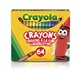 crayons de cire  couleurs intenses, 64pcs.