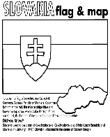 Slovakia coloring page