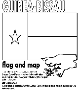 Guinea - Bissau coloring page