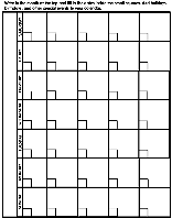 Calendar coloring page