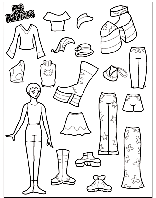 Fab Fashions 2 coloring page