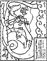 Twisted Travel Tales coloring page