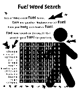 Fuel Word Search coloring page