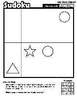 Sudoku A-18 coloring page