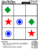 Sudoku B-1 coloring page