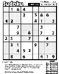 Sudoku D-2 coloring page