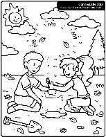 Connect the Dots coloring page