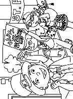 Lucky Parade coloring page