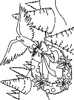 Winter Warmth coloring page