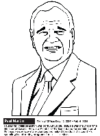 Paul Martin coloring page