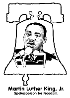 Spokesperson for Freedom coloring page