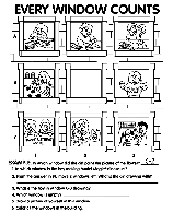 Every Window Counts coloring page