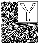 Alphabet Garden Y coloring page