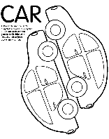 Car Box coloring page