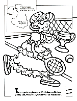 Wimbledon Champ coloring page