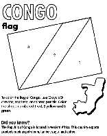 Congo coloring page