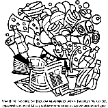 Recycling Search and Find coloring page