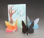 Butterfly Finger Puppets craft