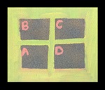 Four Squares, Bounce Between Colors craft