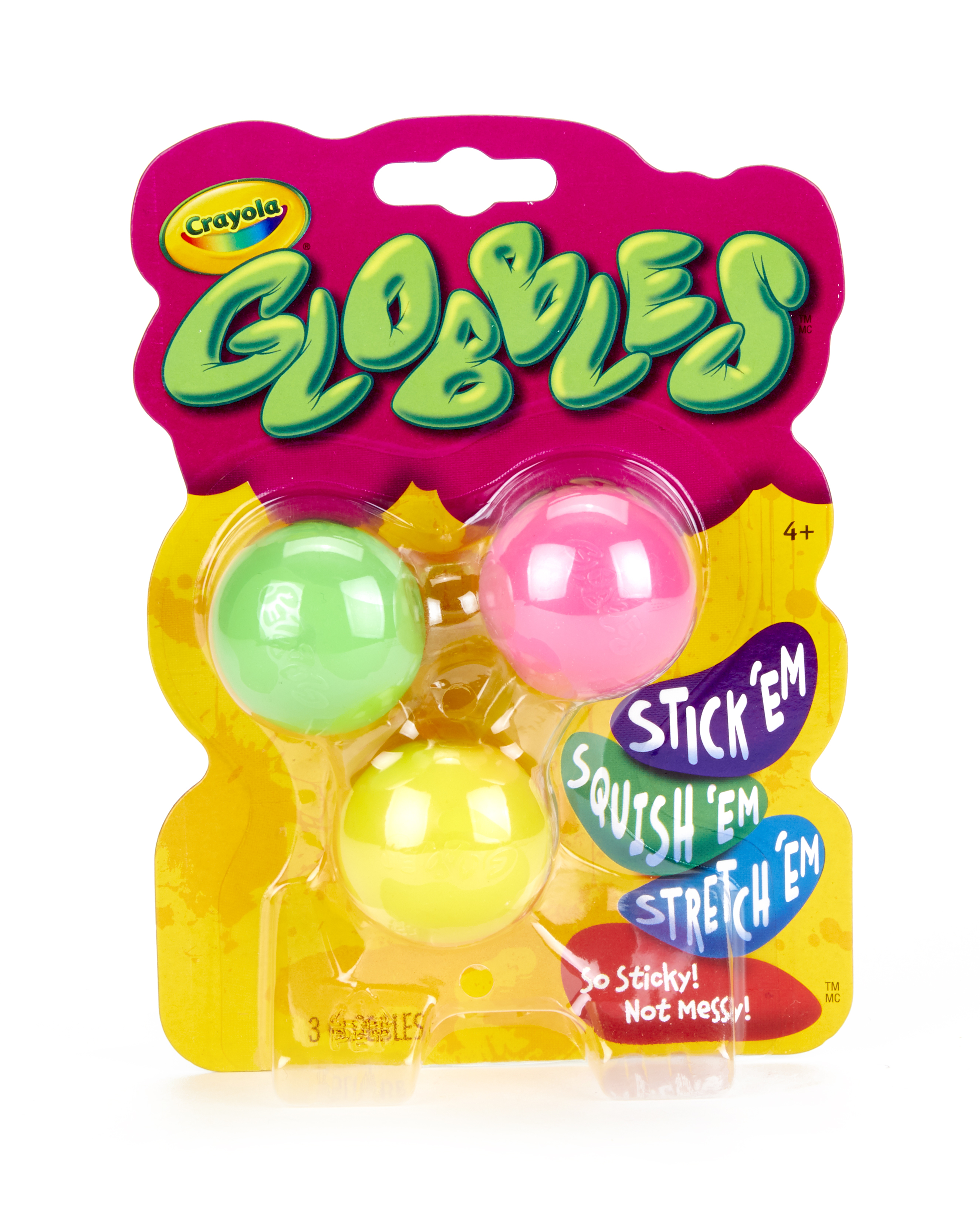 Crayola Globbles felle kleurtjes geel