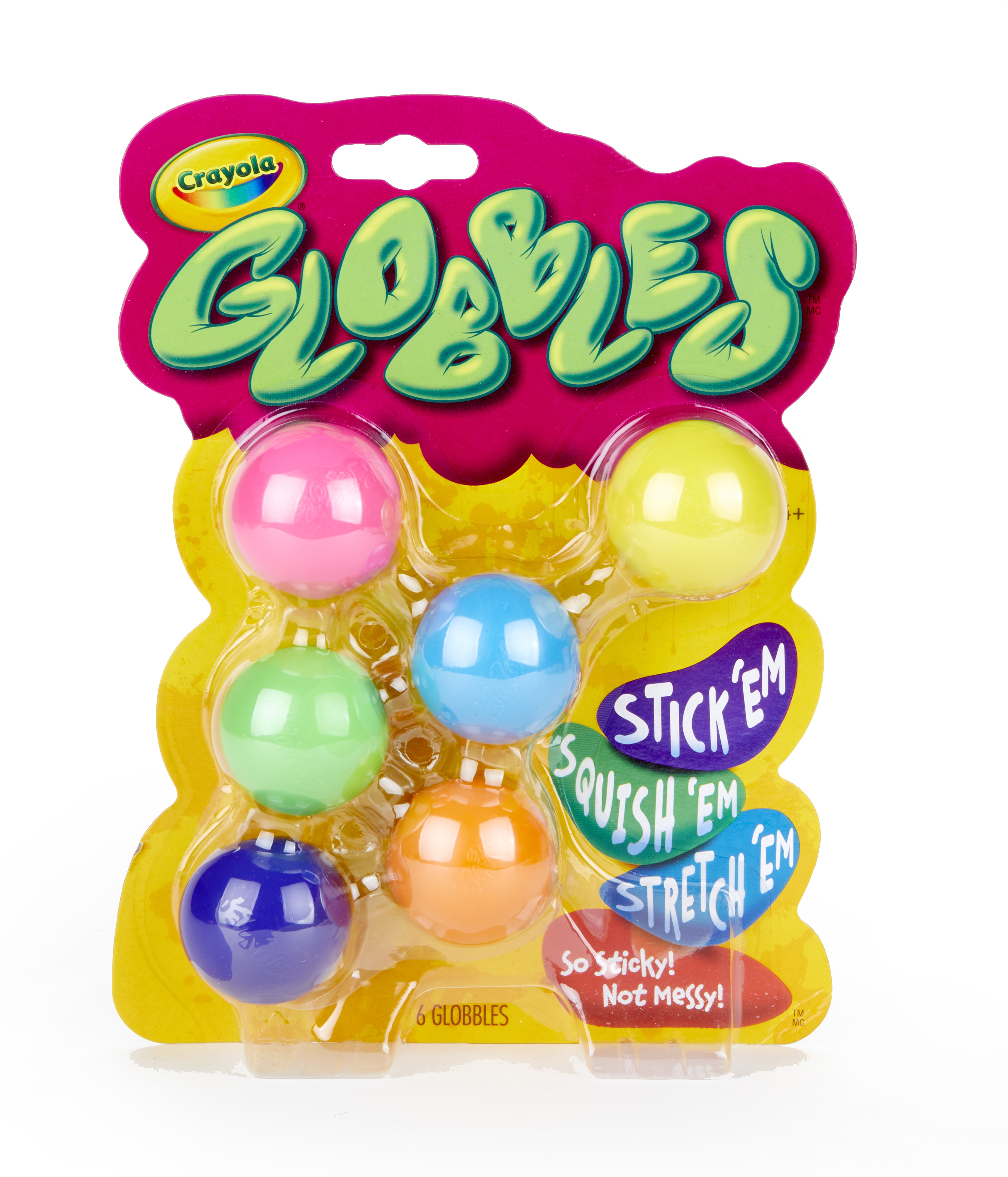 Crayola Globbles felle kleurtjes geel