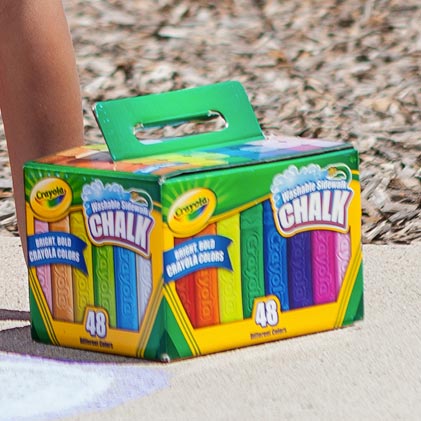 48 count Crayola Sidewalk Chalk