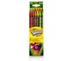 Crayola draaibare potloden ingebouwde gum